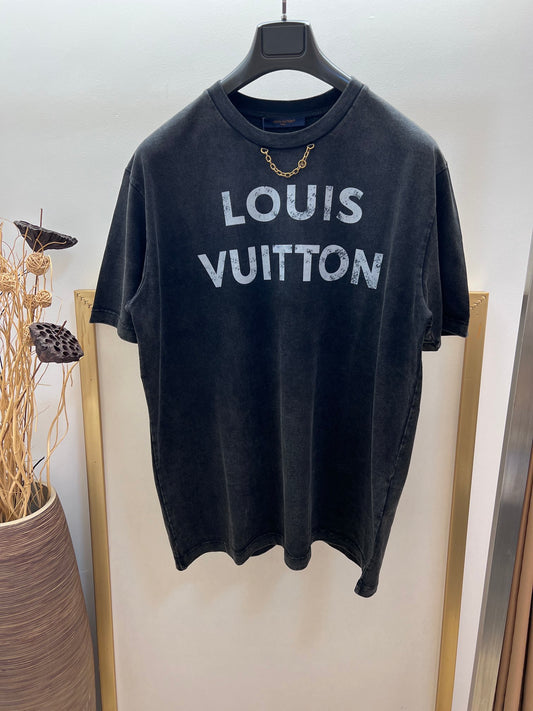 Louis Vuitton Vintage-Effect T-Shirt