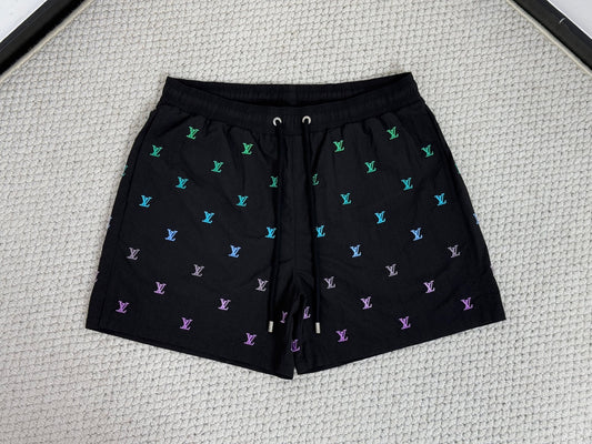 LV Blason Gradient Embroidered Swim Shorts 1AGTQU