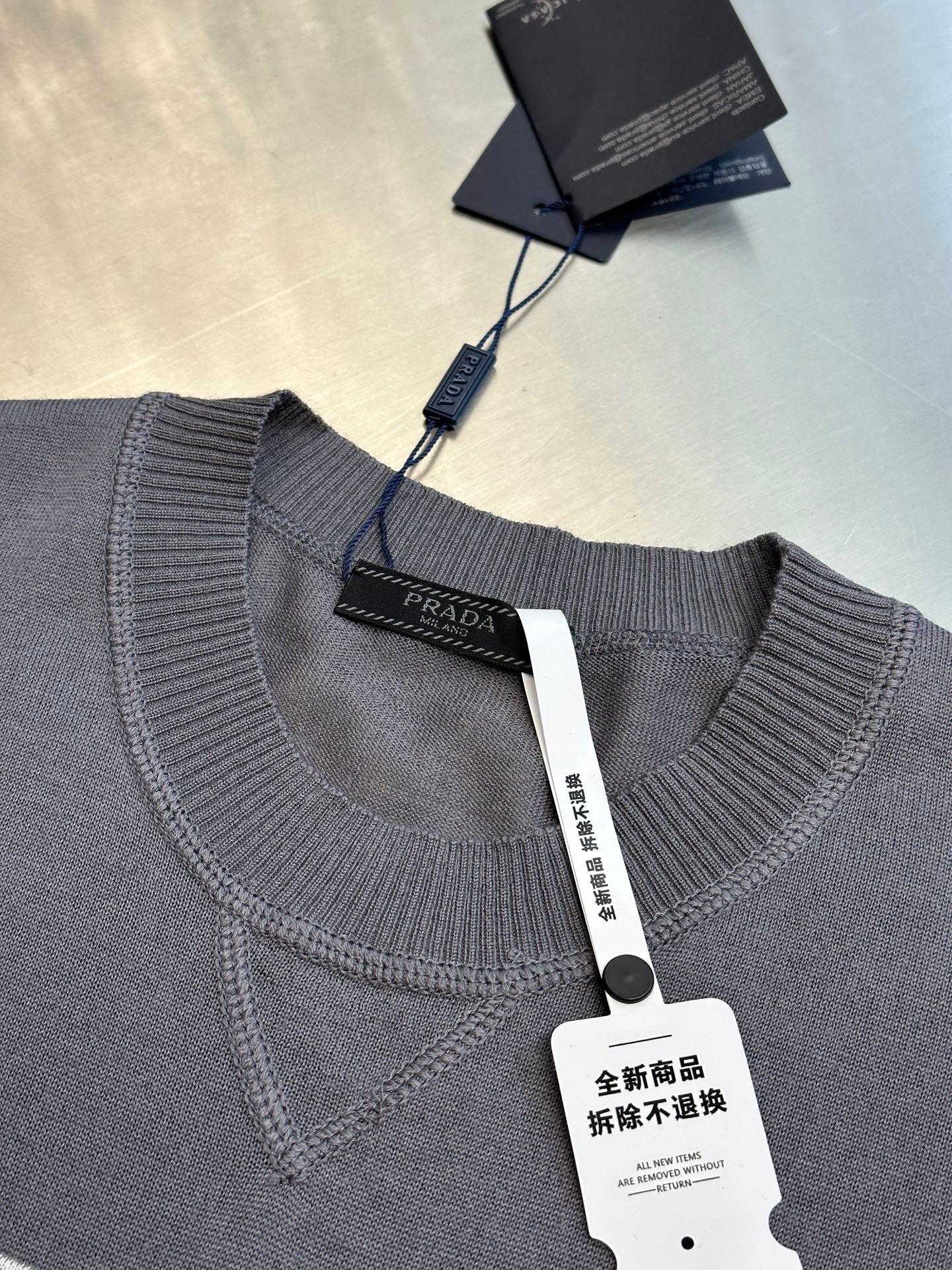Prada superfine wool t-shirt