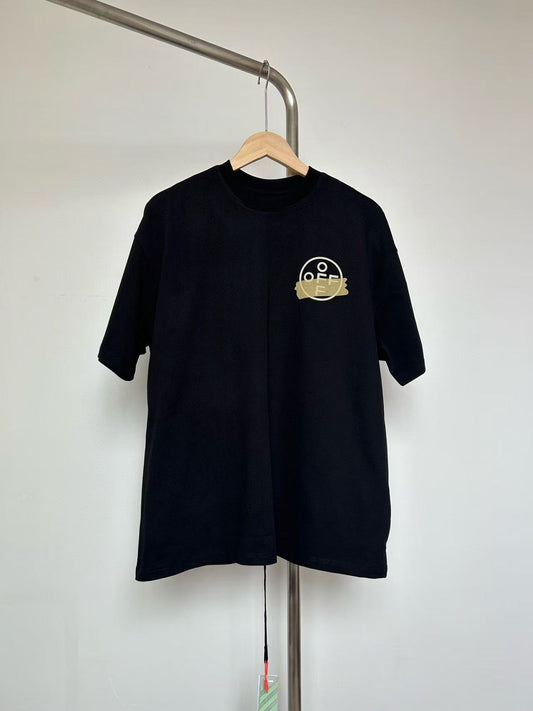 Off-White Oversized Tape Arrows T-Shirt 'Black'