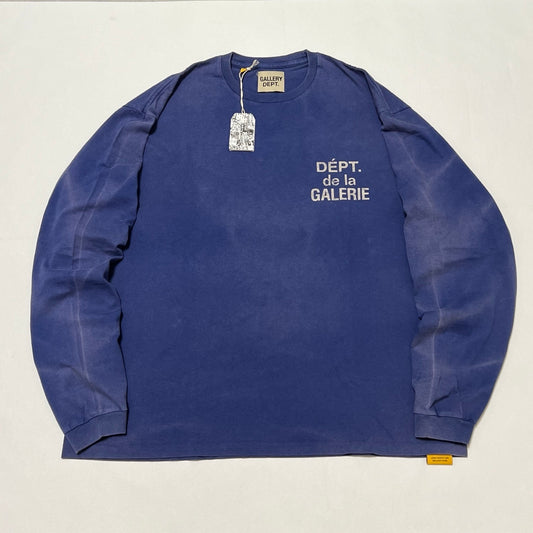 Gallery Dept. French Long-Sleeve Tee 'Navy