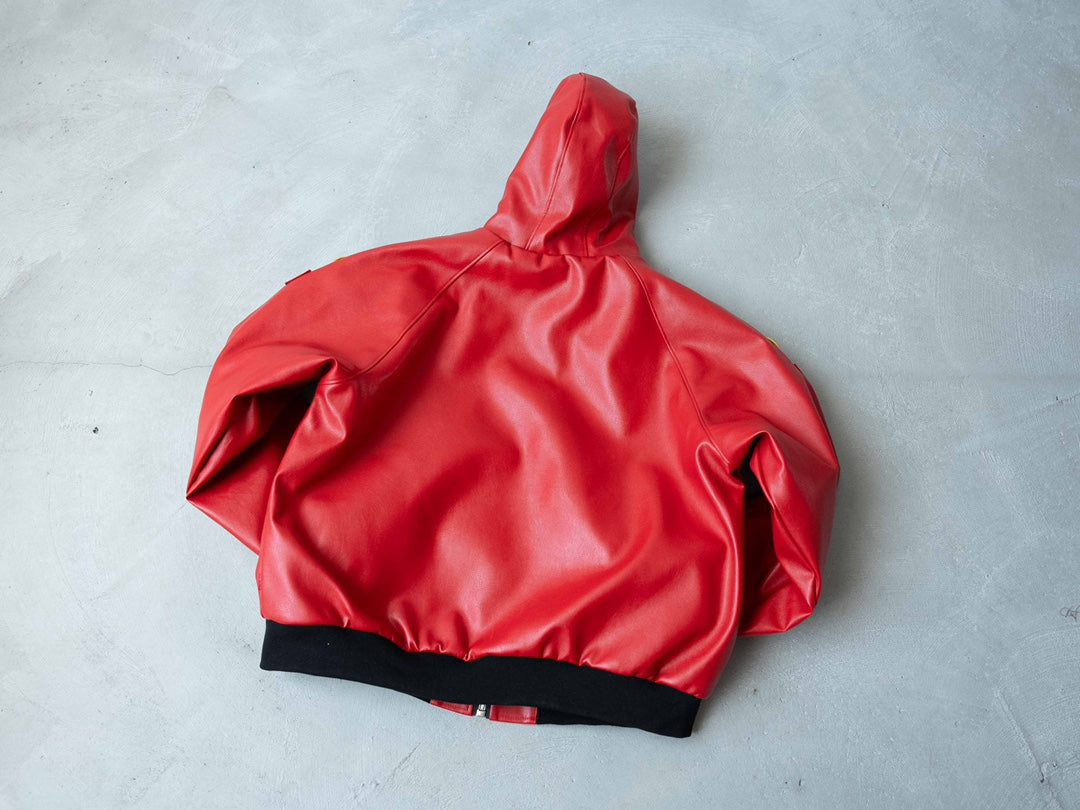 SUP x Vanson Leathers Hooded Work Jacket