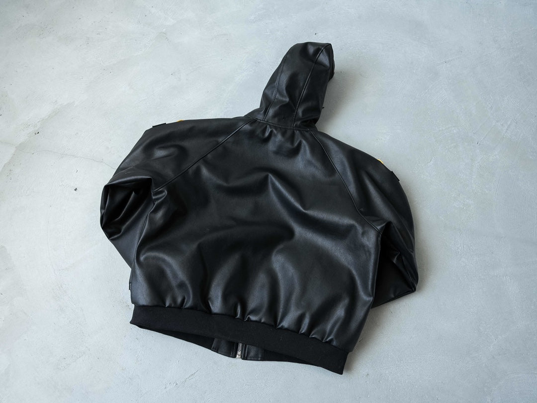 SUP x Vanson Leathers Hooded Work Jacket