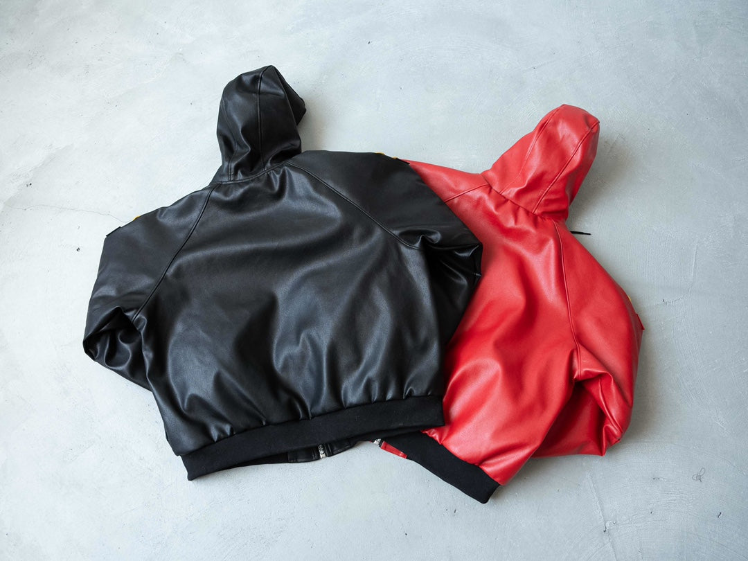 SUP x Vanson Leathers Hooded Work Jacket