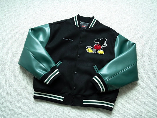 SUP x Number (N)Ine x Mickey Mouse Varsity Jacket