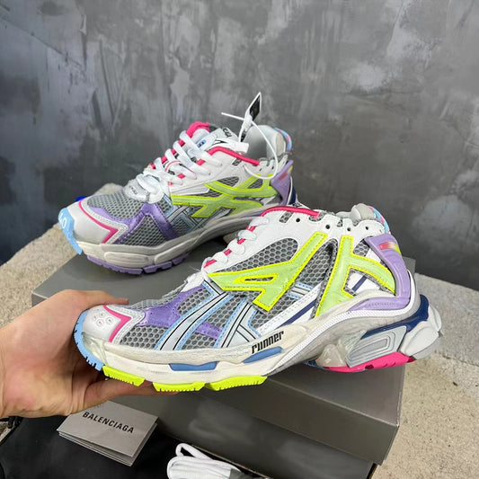 Balenciaga runner purple sneakers