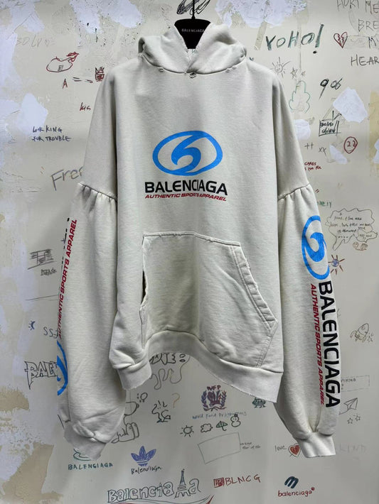 BALENCIAGA SURFER HOODIE OVERSIZED