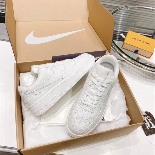 LV x Air Force 1 Low 'Triple White'