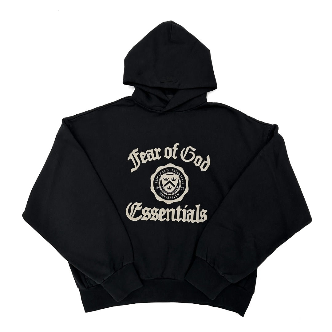 FEAR OF GOD ESSENTIALS Heavy Fleece Vintage Shrunken Hoodie