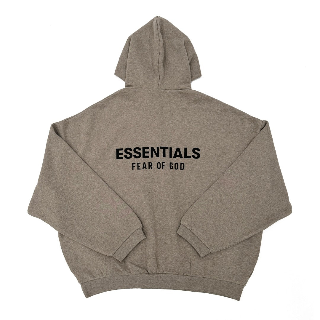 Fear of God Essentials Fleece Hoodie Heather Gray