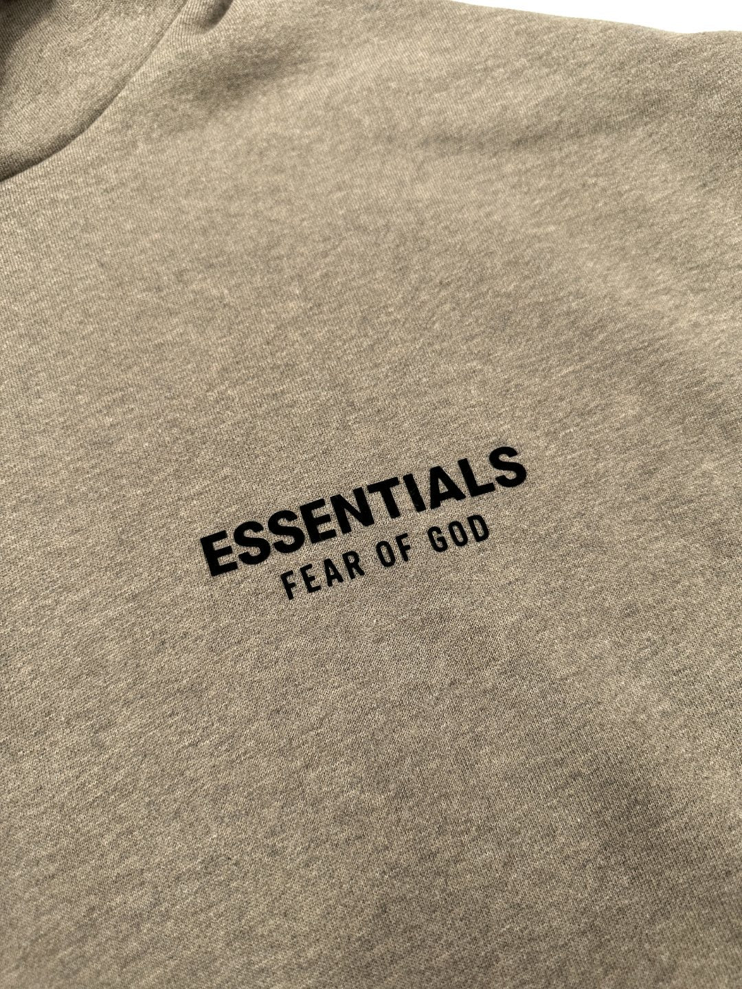 Fear of God Essentials Fleece Hoodie Heather Gray