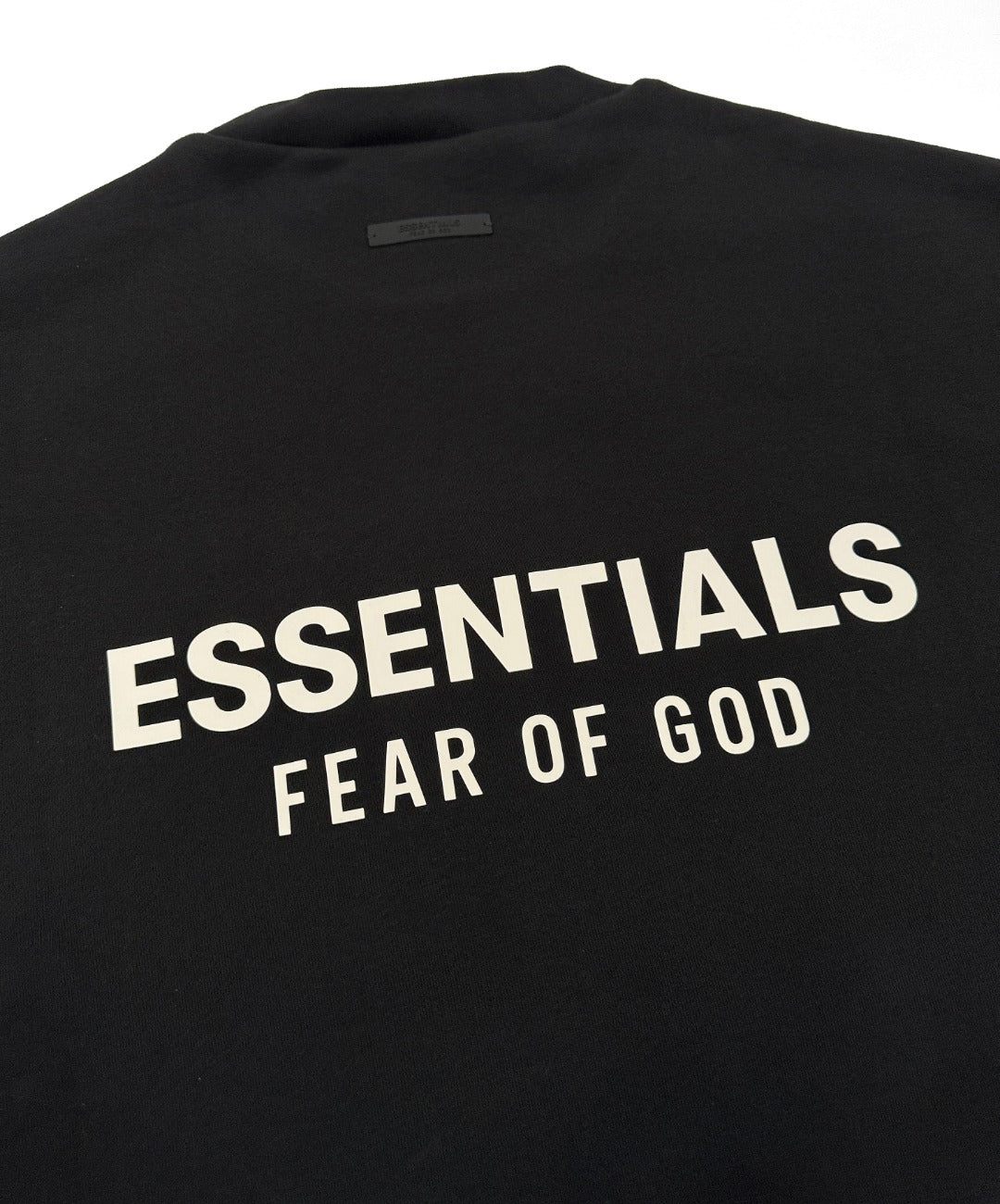 Fear of God Essentials Fleece Crewneck Black