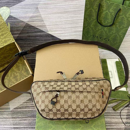 GG canvas large slingbag