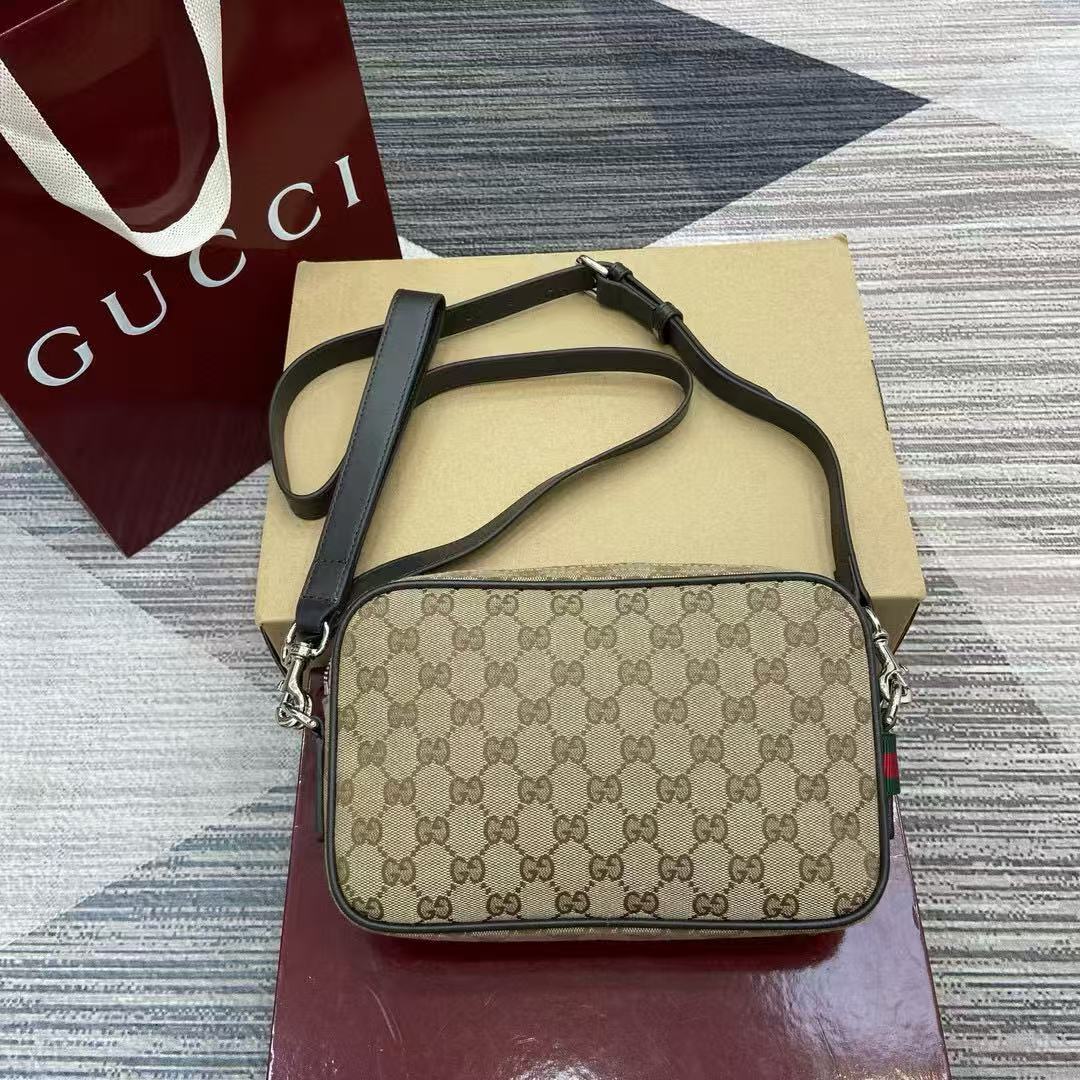 GG canvas small crossbody bag