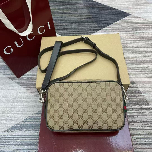 GG canvas small crossbody bag