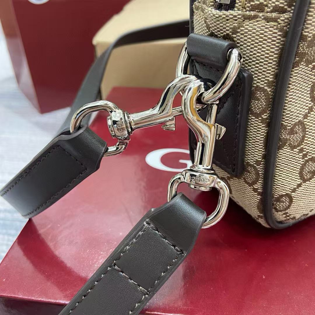 GG canvas small crossbody bag