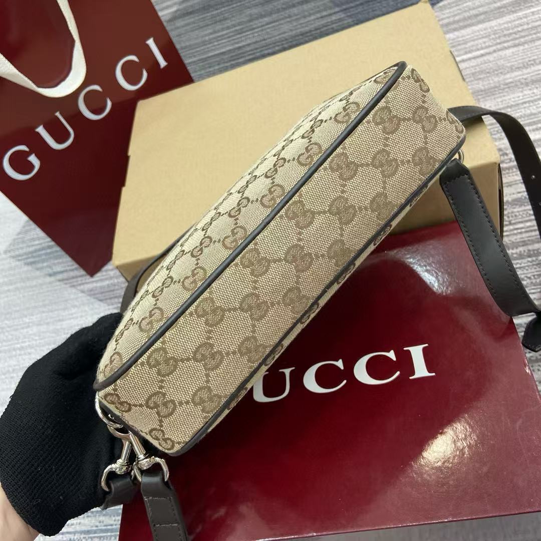 GG canvas small crossbody bag