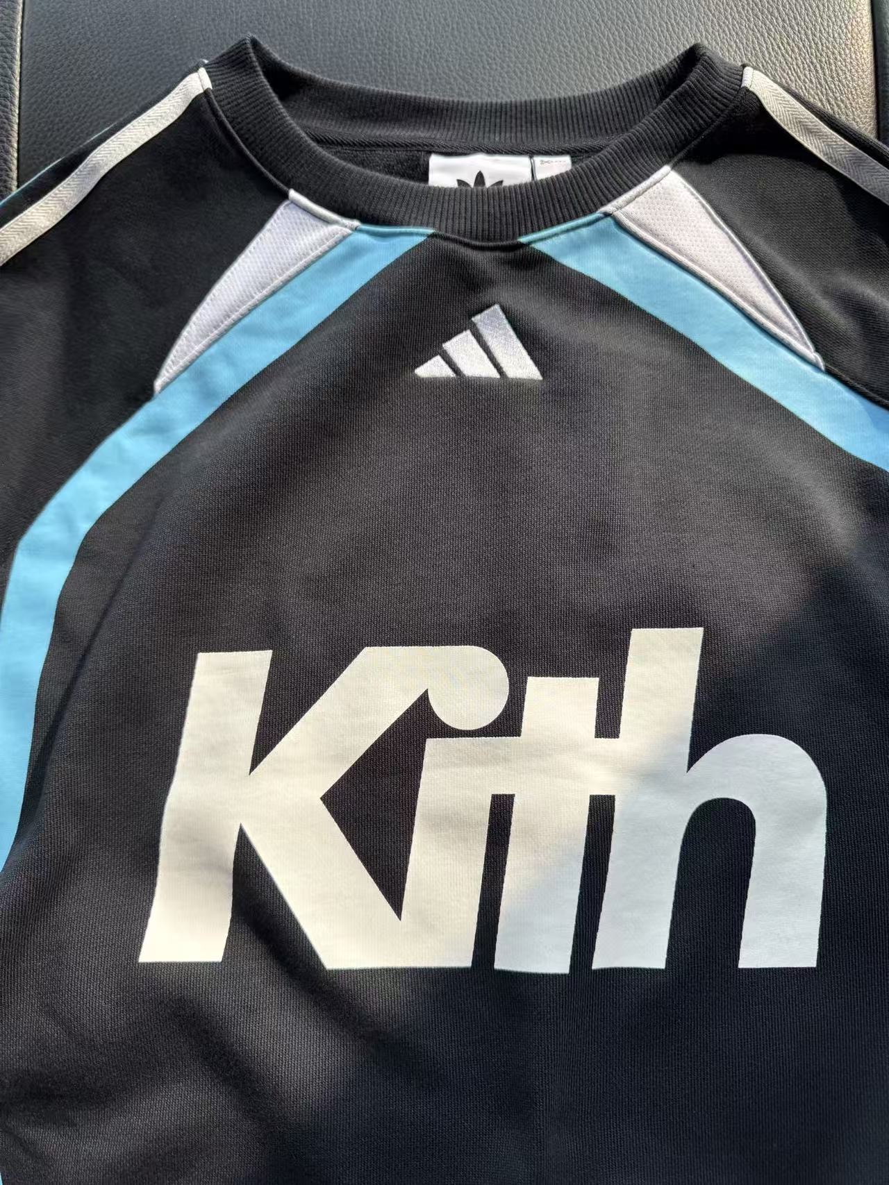 Kith For Adidas Football Crewneck 'Black'