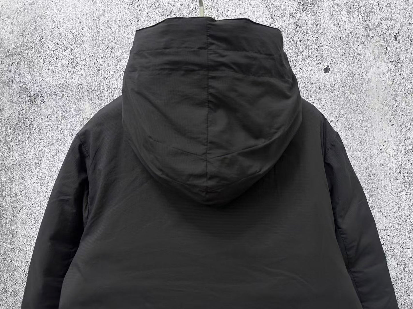 Canada Goose black hooded light jacket