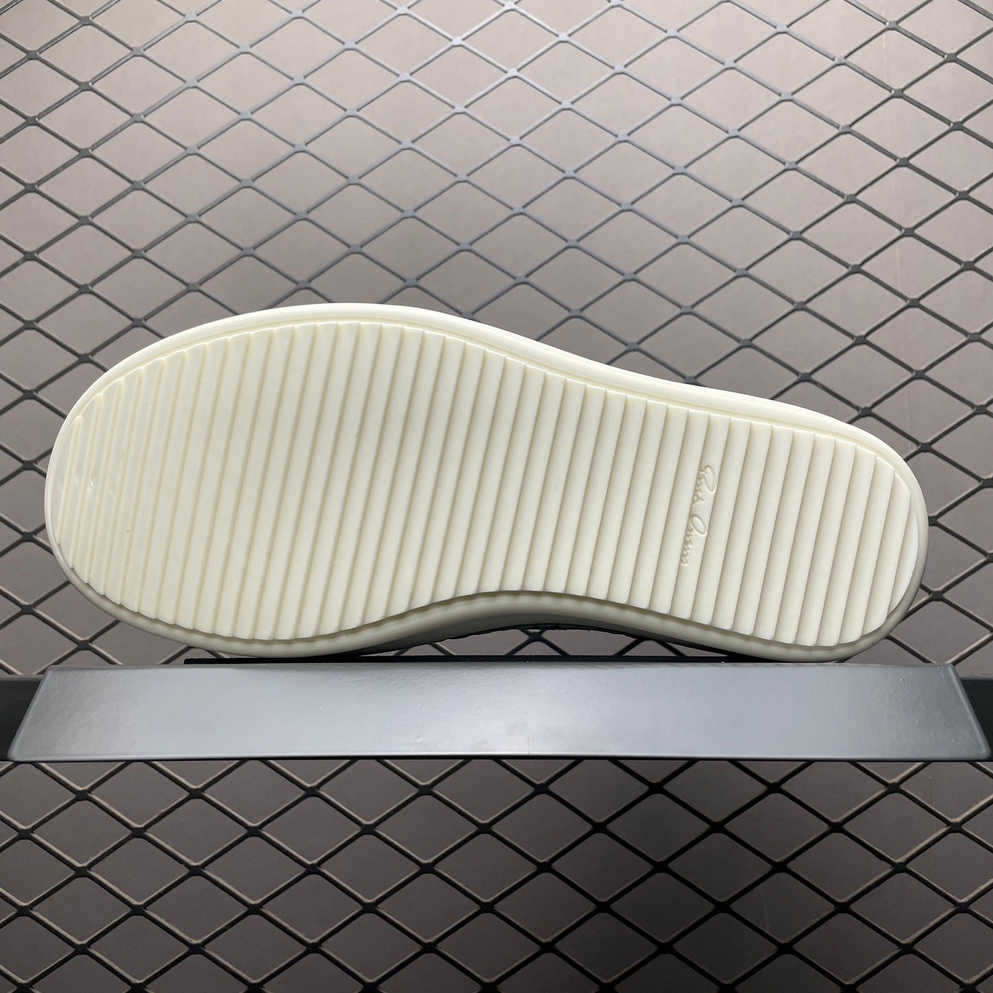 Rick Owens black Hollywood high top sneakers