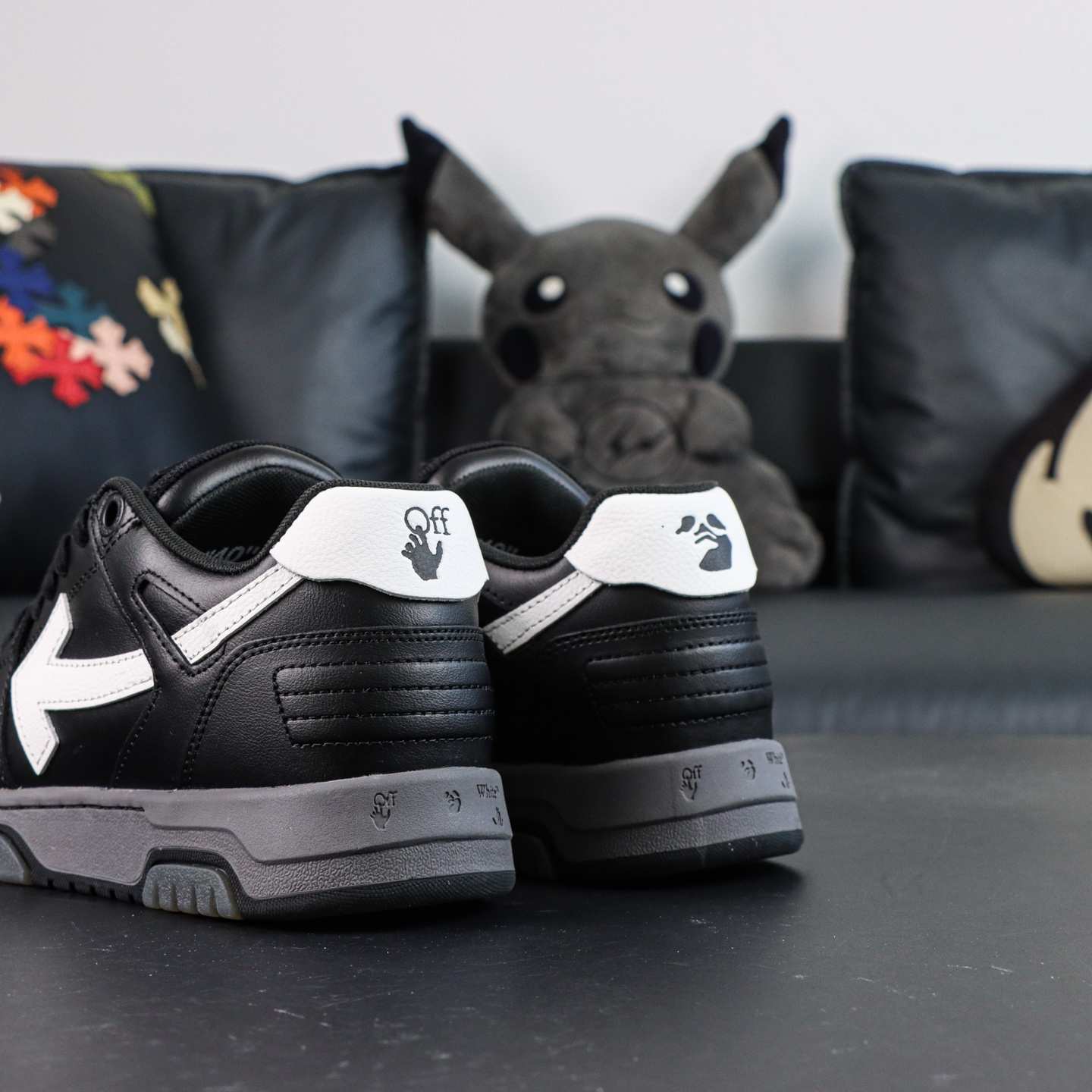 OW Out of office sneakers black/white