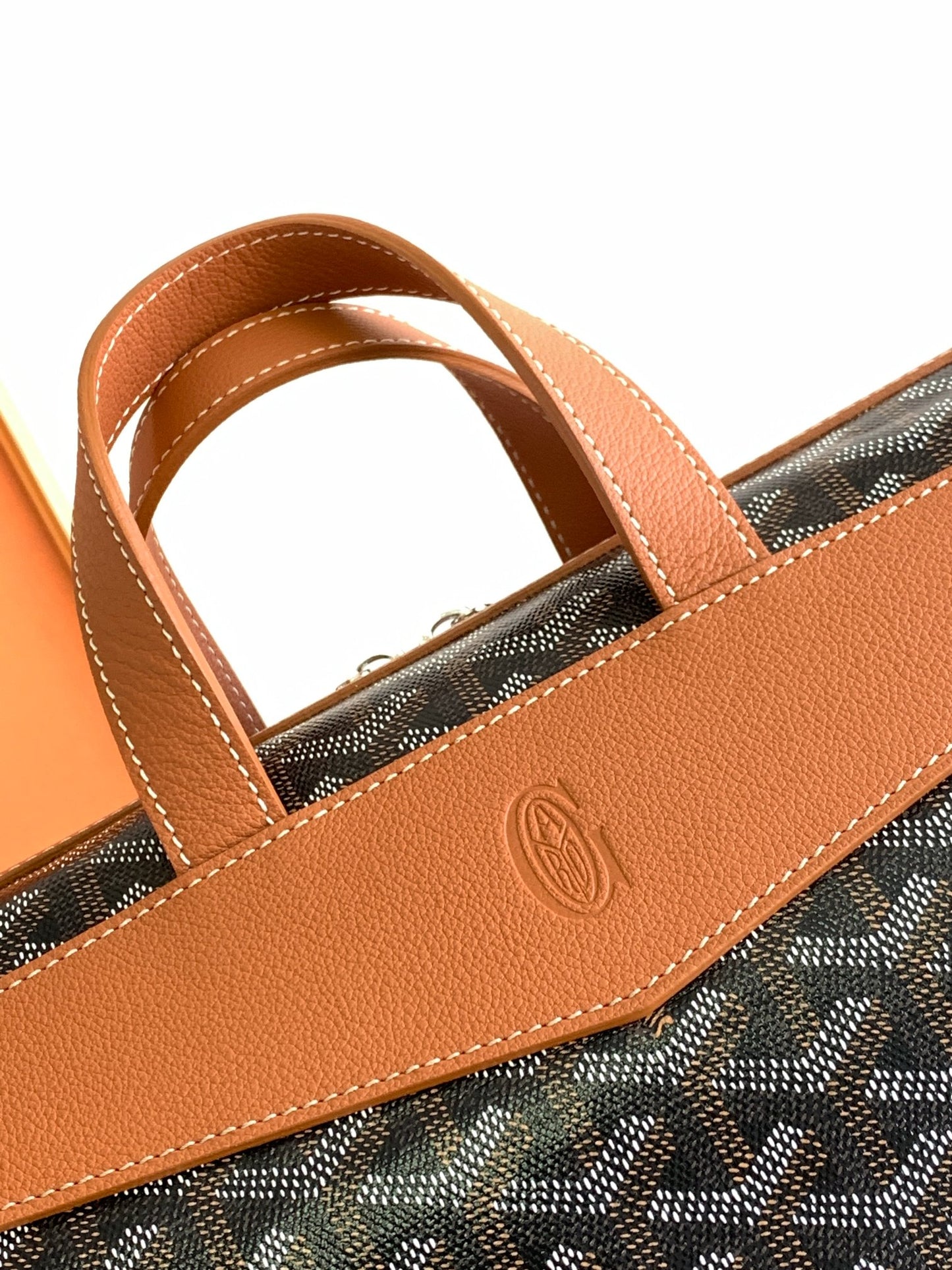 Goyard Cisalpin Backpack Black and Tan
