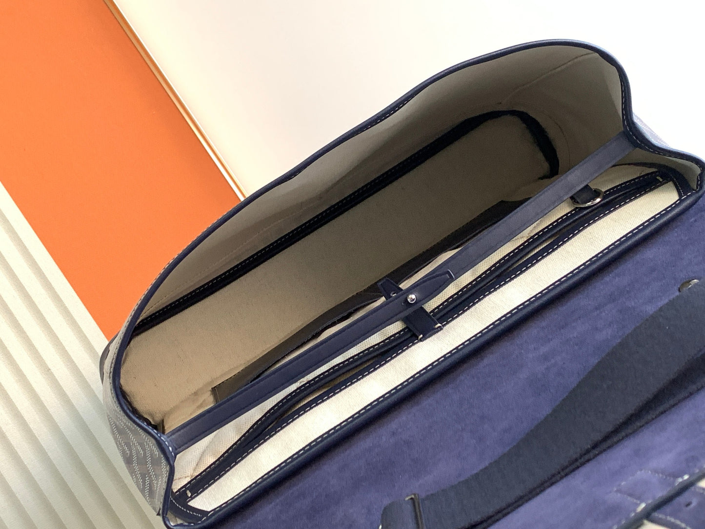 Goyard 2018 Goyardine Citadin PM business bag