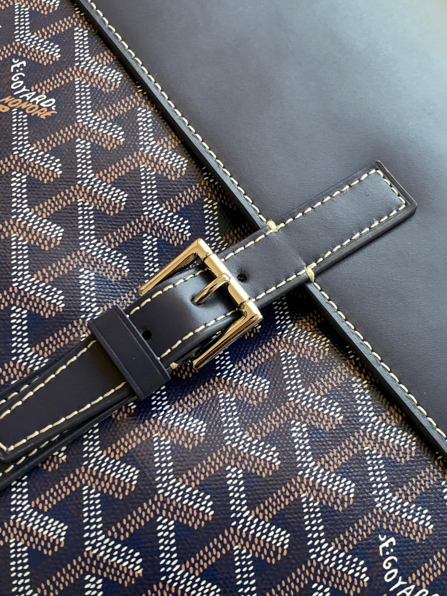 Goyard 2018 Goyardine Citadin PM business bag