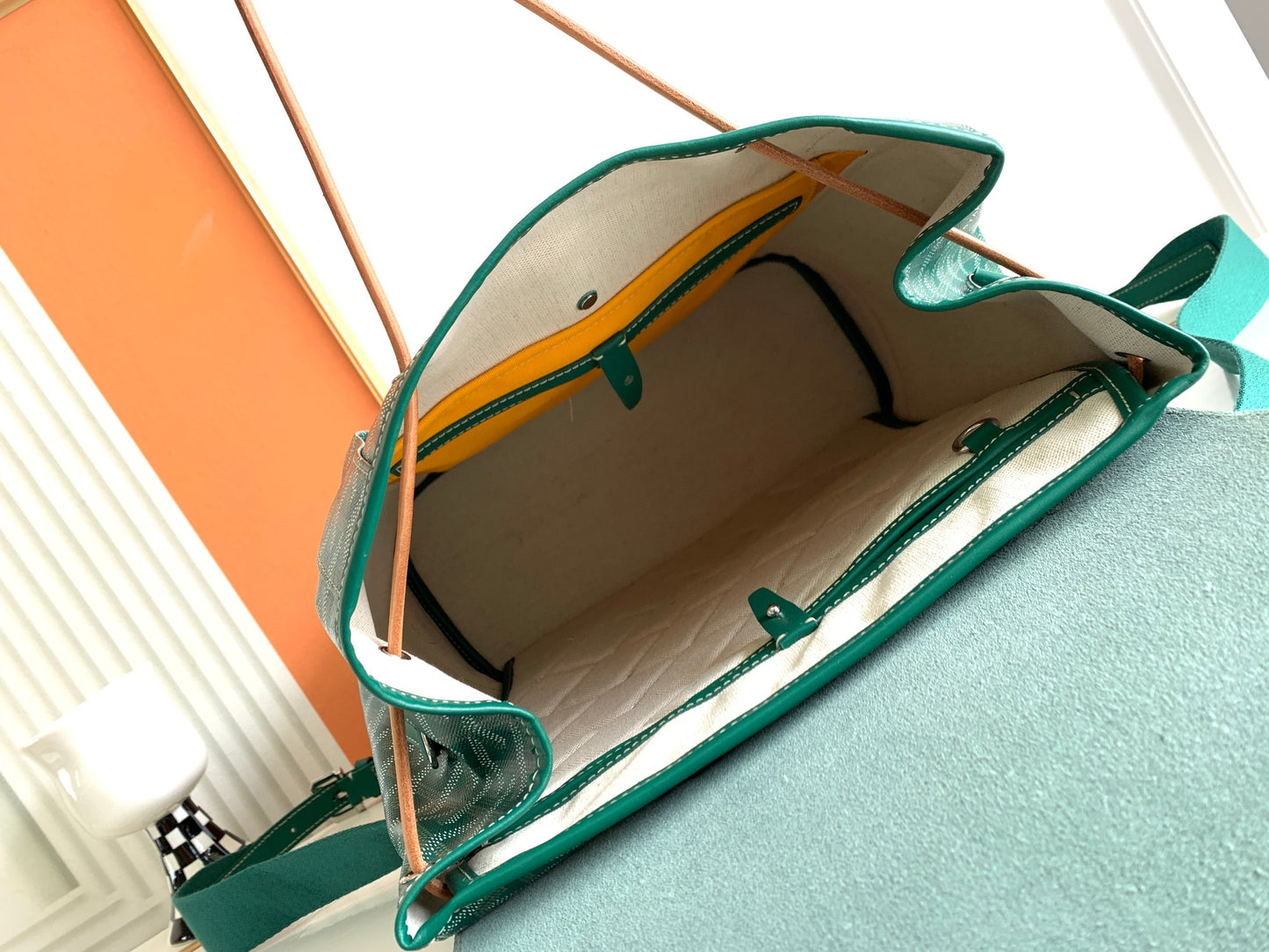 Goyard Alpin MM Backpack Green