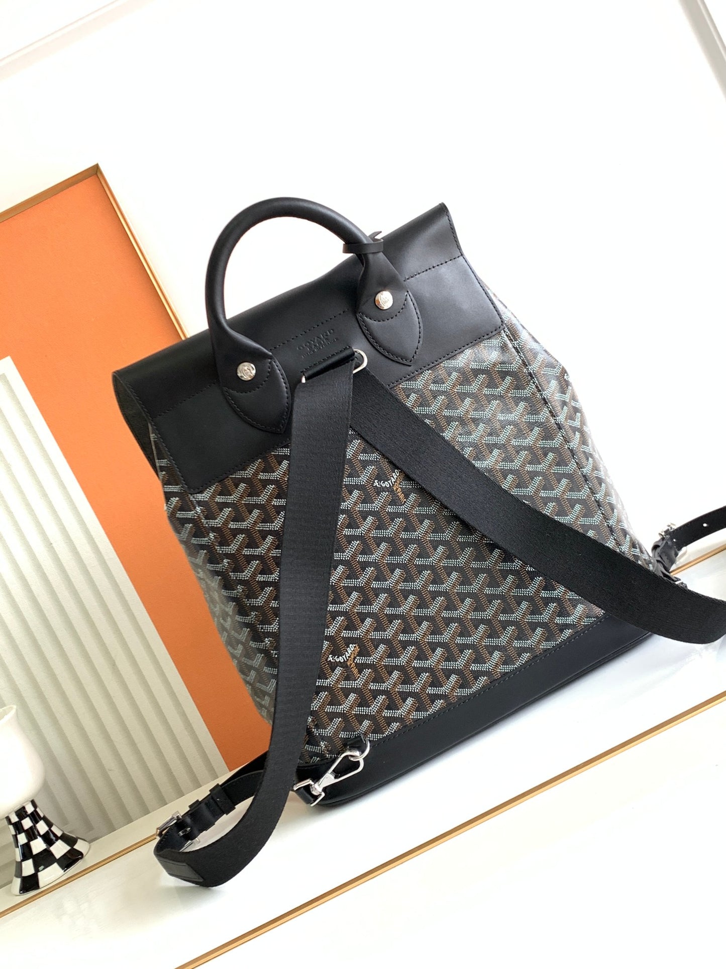 Goyard Alpin MM Backpack Black