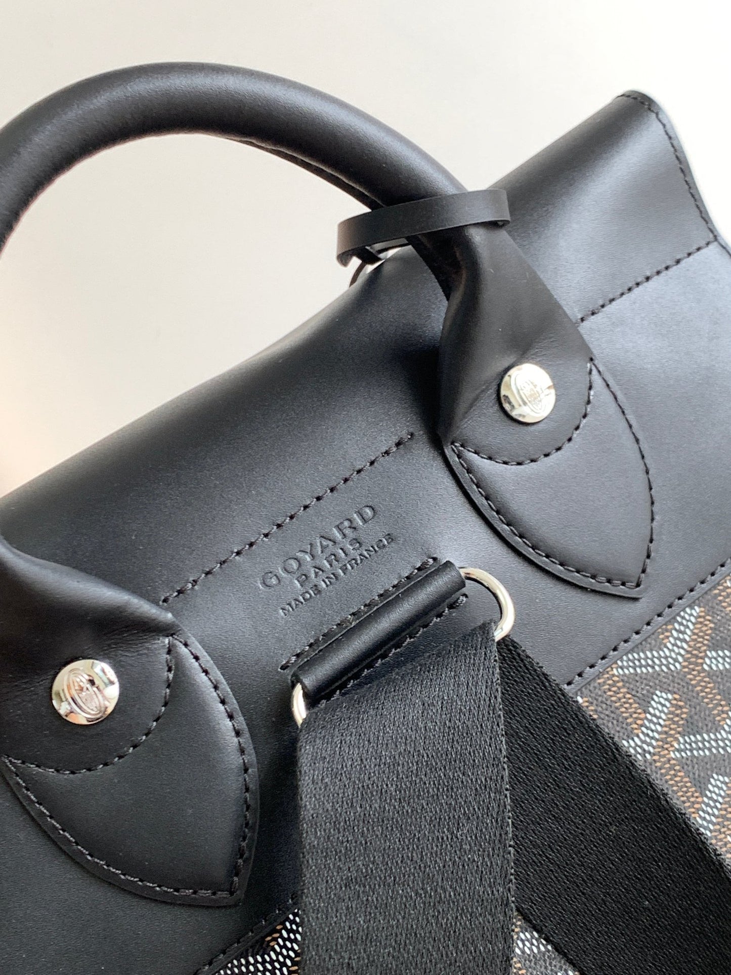 Goyard Alpin MM Backpack Black