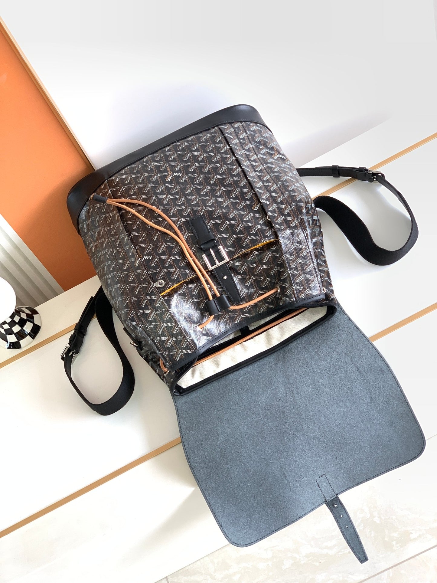 Goyard Alpin MM Backpack Black
