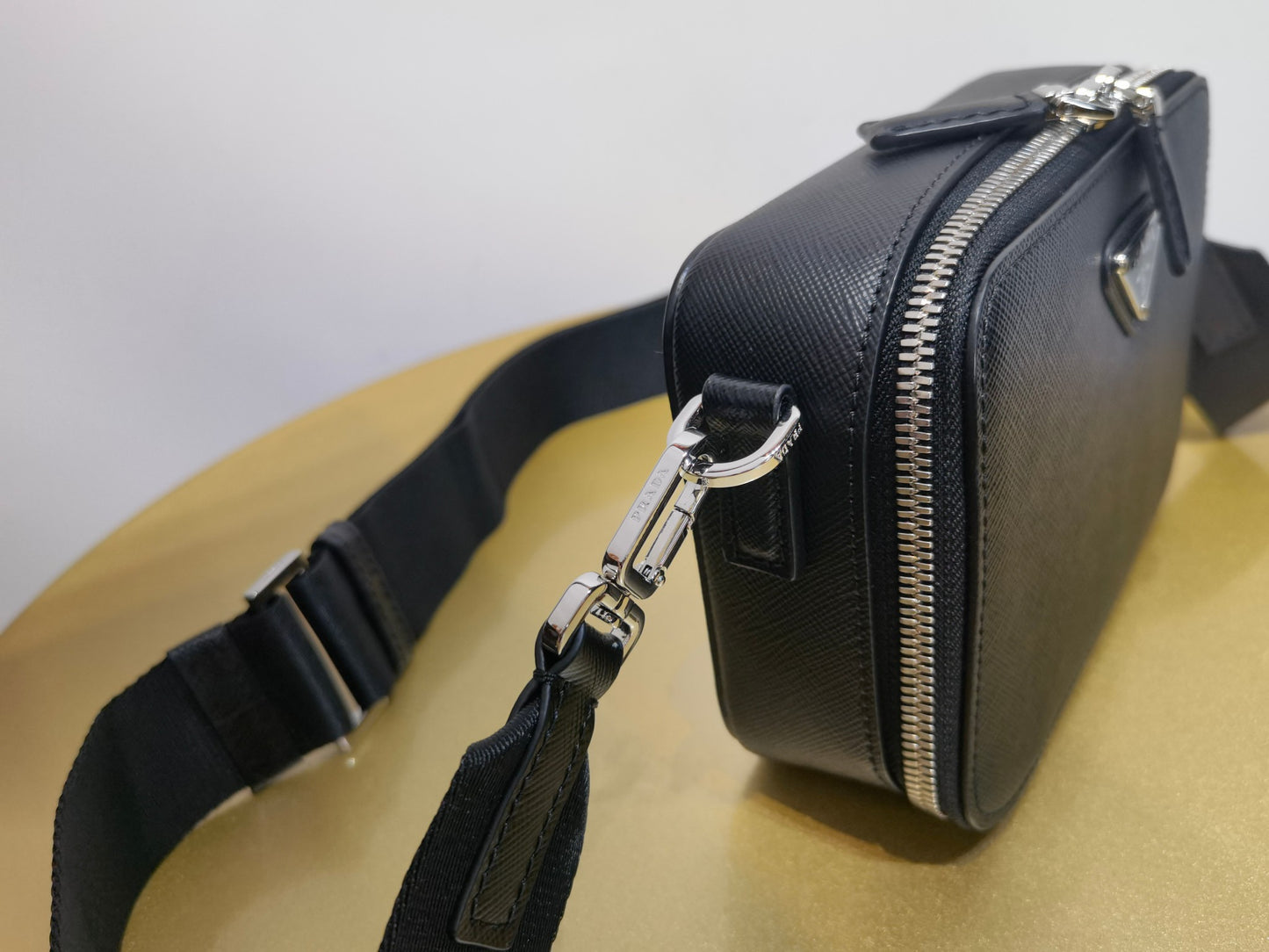 Prada Small Saffiano leather Prada Brique bag