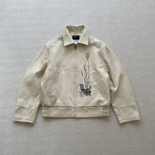 Enfants Riches Déprimés Arcane 17 Zip Up Jacket 'Bone'