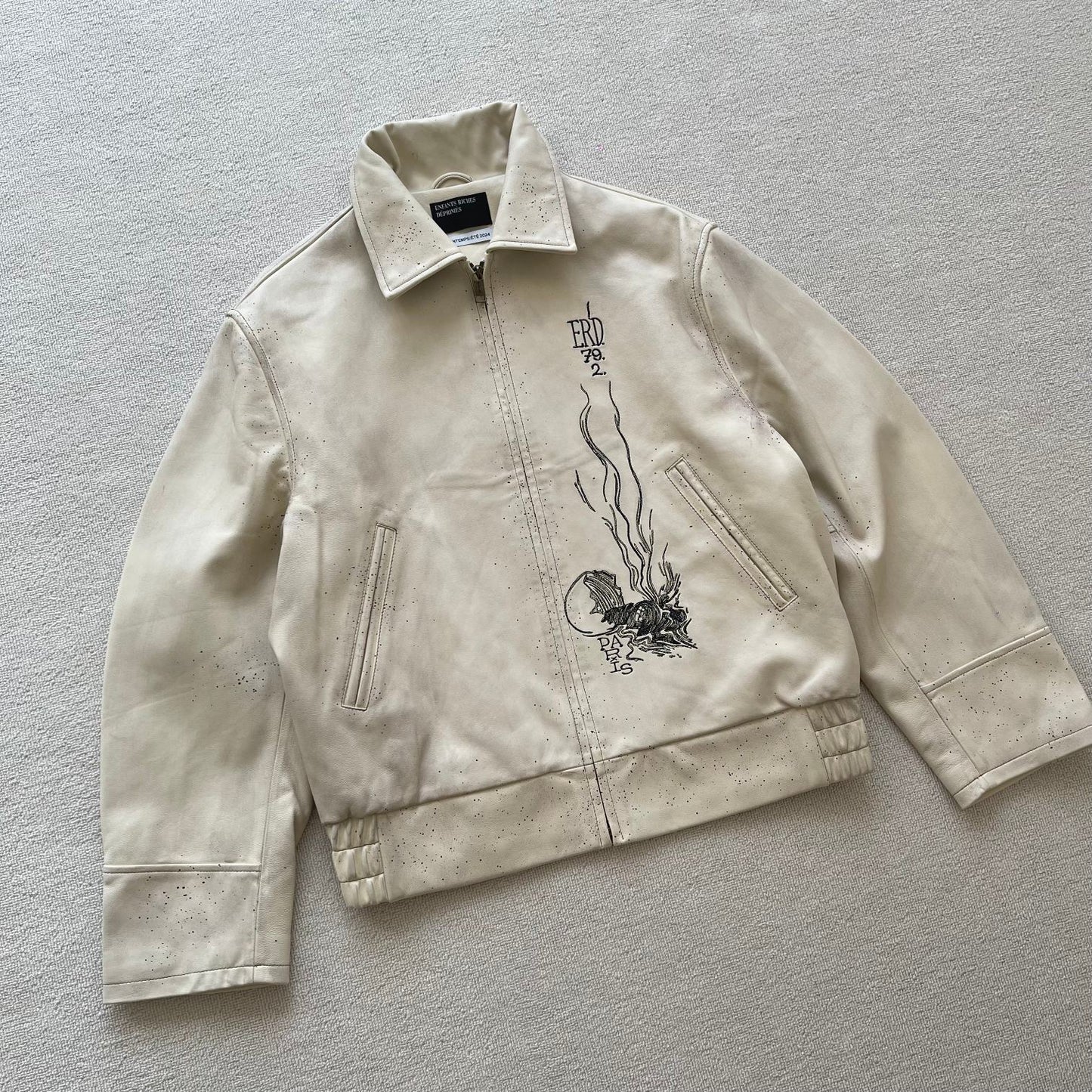 Enfants Riches Déprimés Arcane 17 Zip Up Jacket 'Bone'