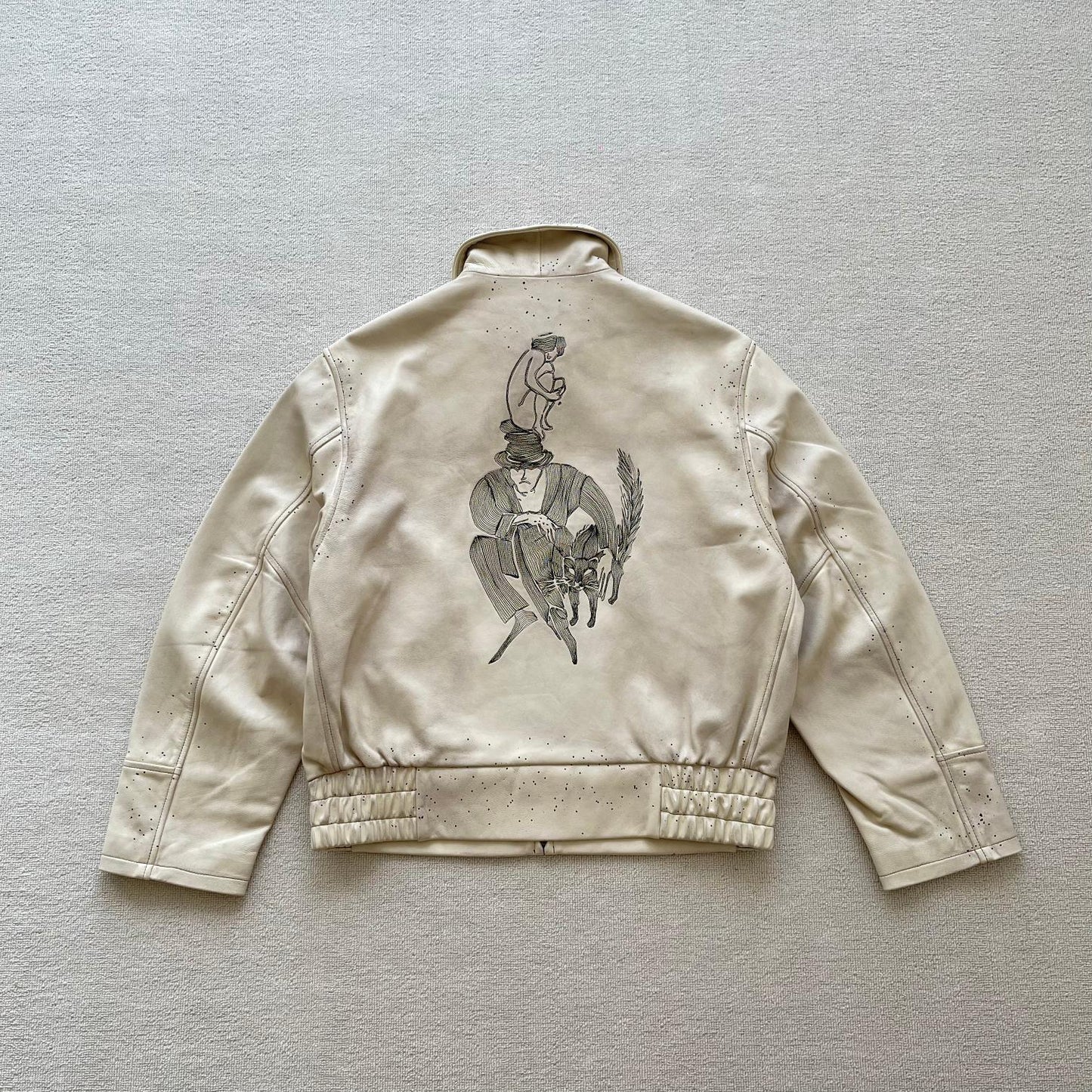 Enfants Riches Déprimés Arcane 17 Zip Up Jacket 'Bone'