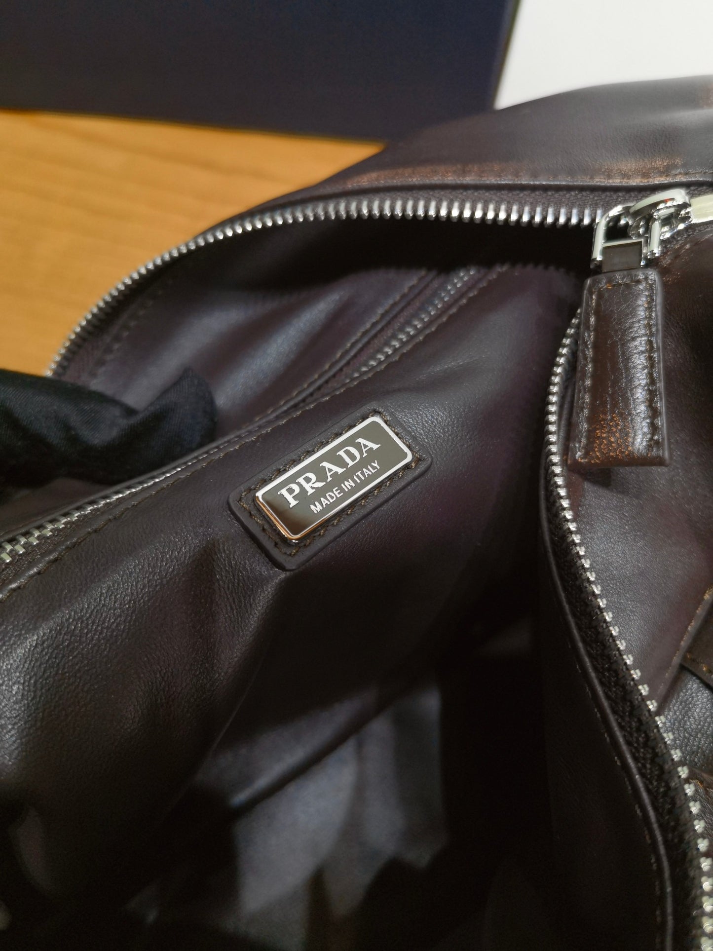 Prada Small nappa leather duffle bag