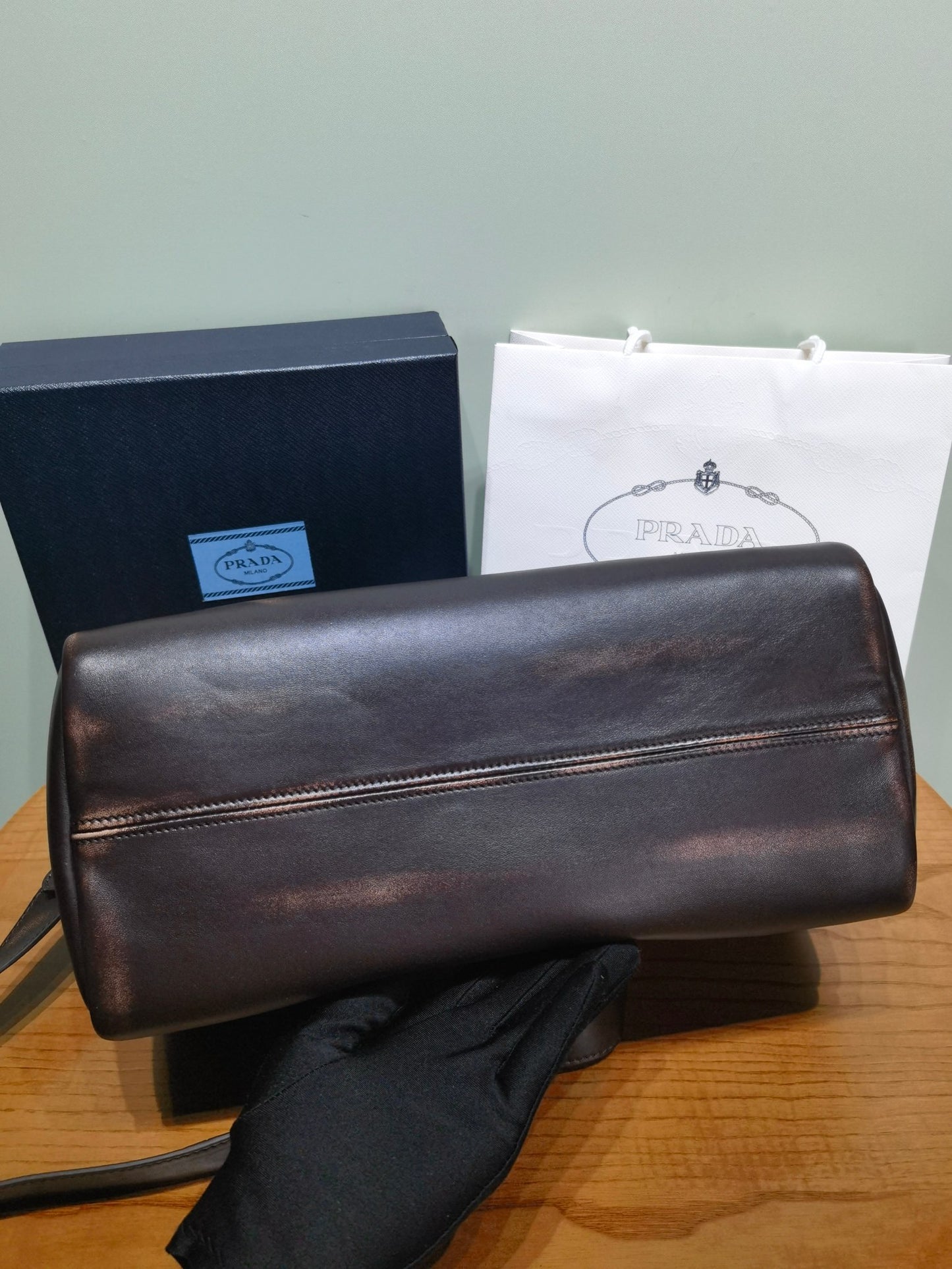 Prada Small nappa leather duffle bag