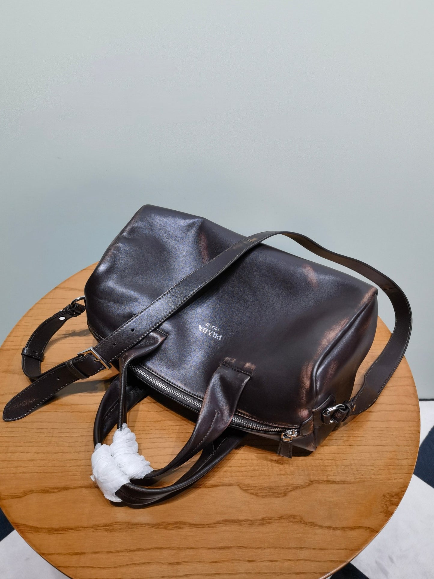 Prada Small nappa leather duffle bag