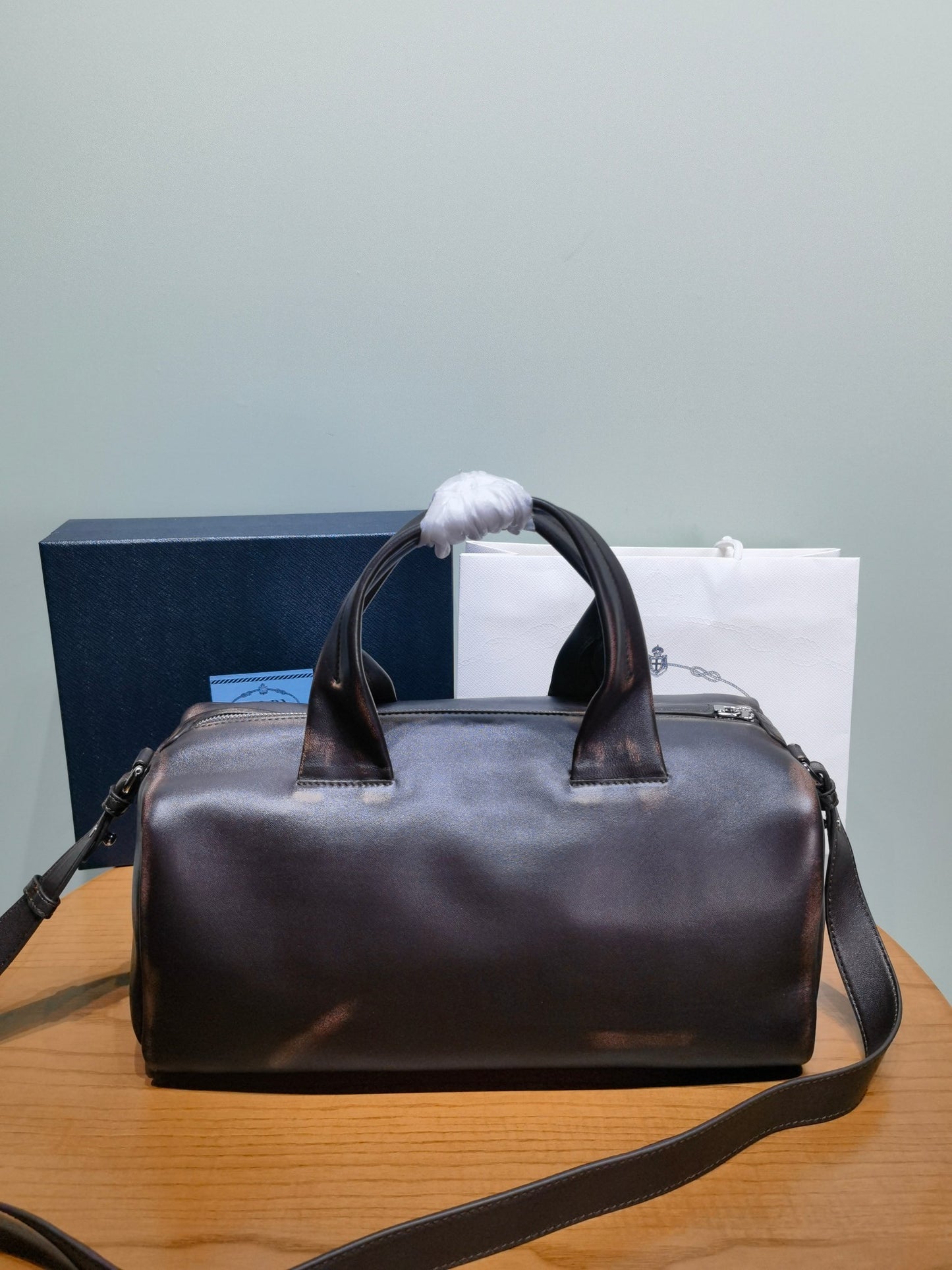 Prada Small nappa leather duffle bag
