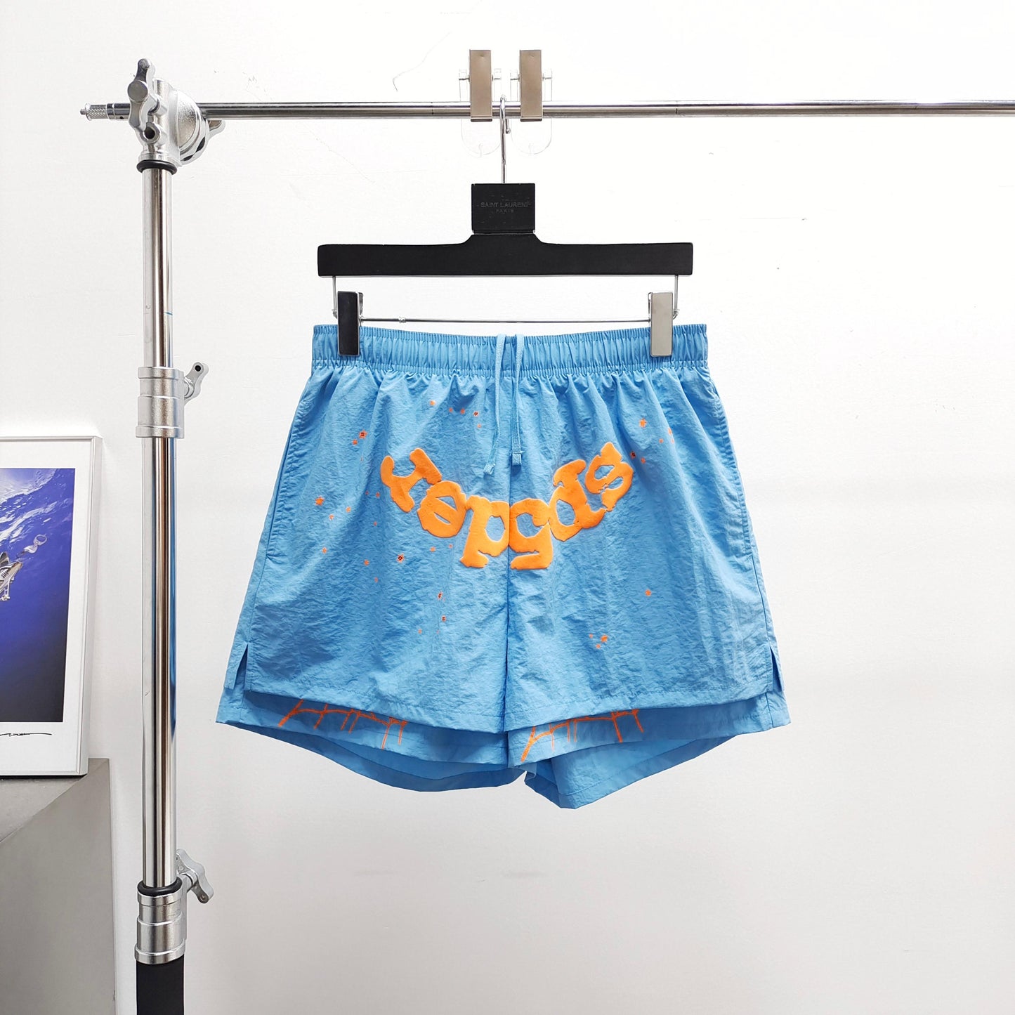 SP5DER OG Web Double Layer shorts