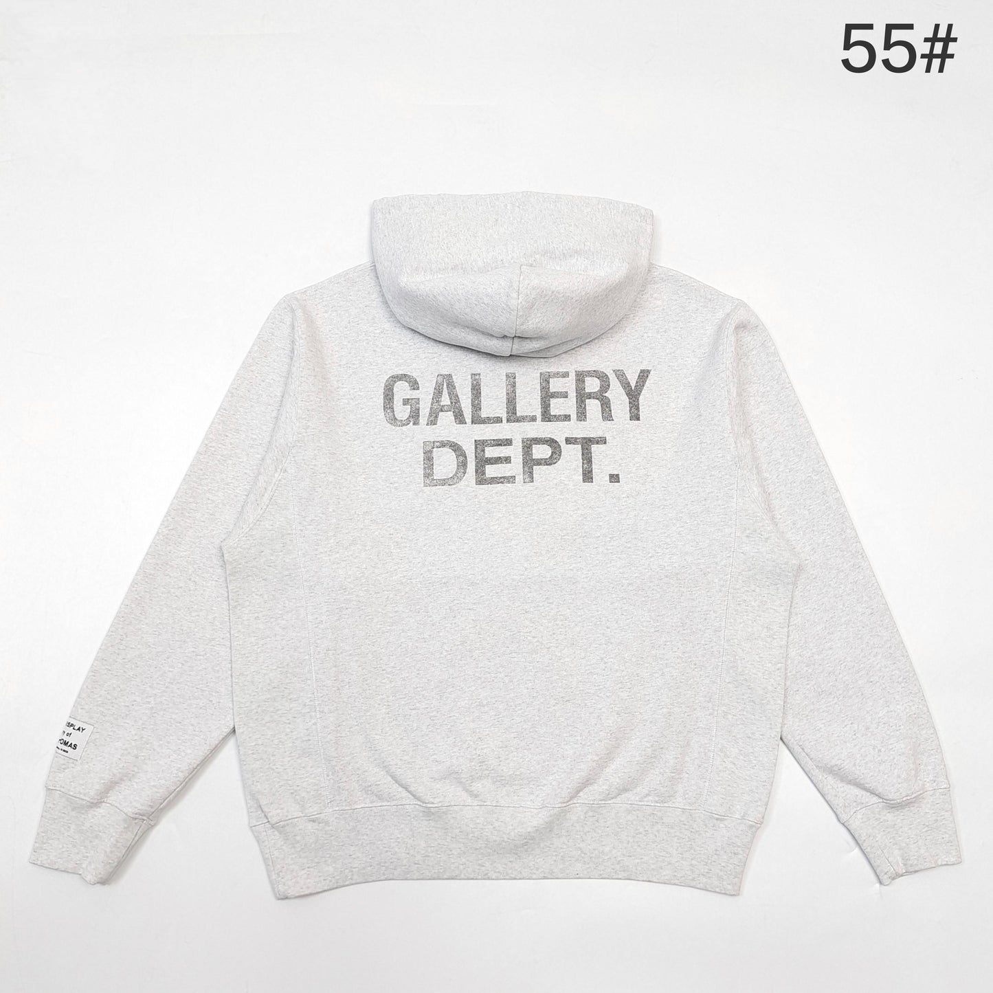Gallery Dept. GD Paint Logo Hoodie 'Light Heather'