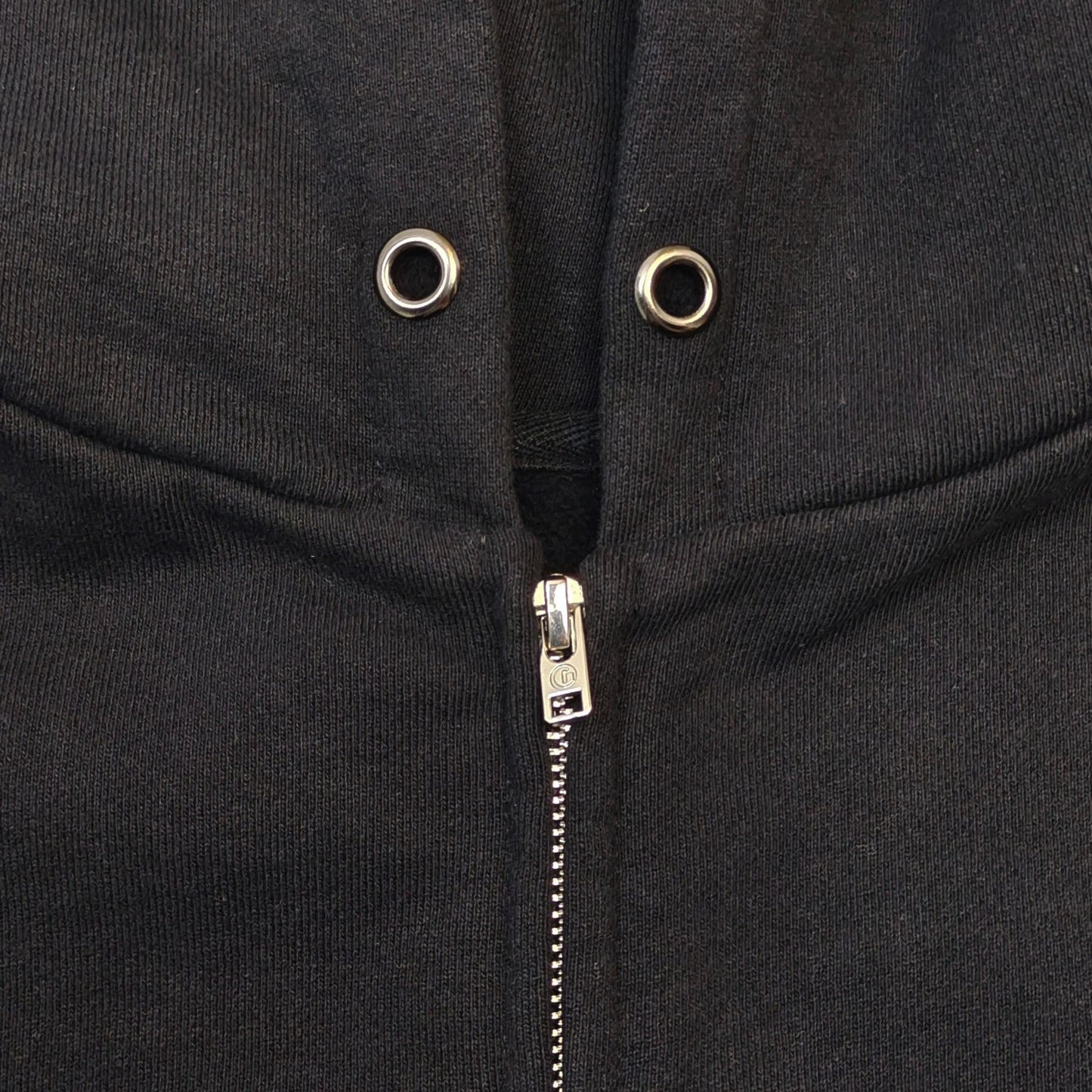 Gallery Dept. 90'S FULL ZIP HOODIE BLACK