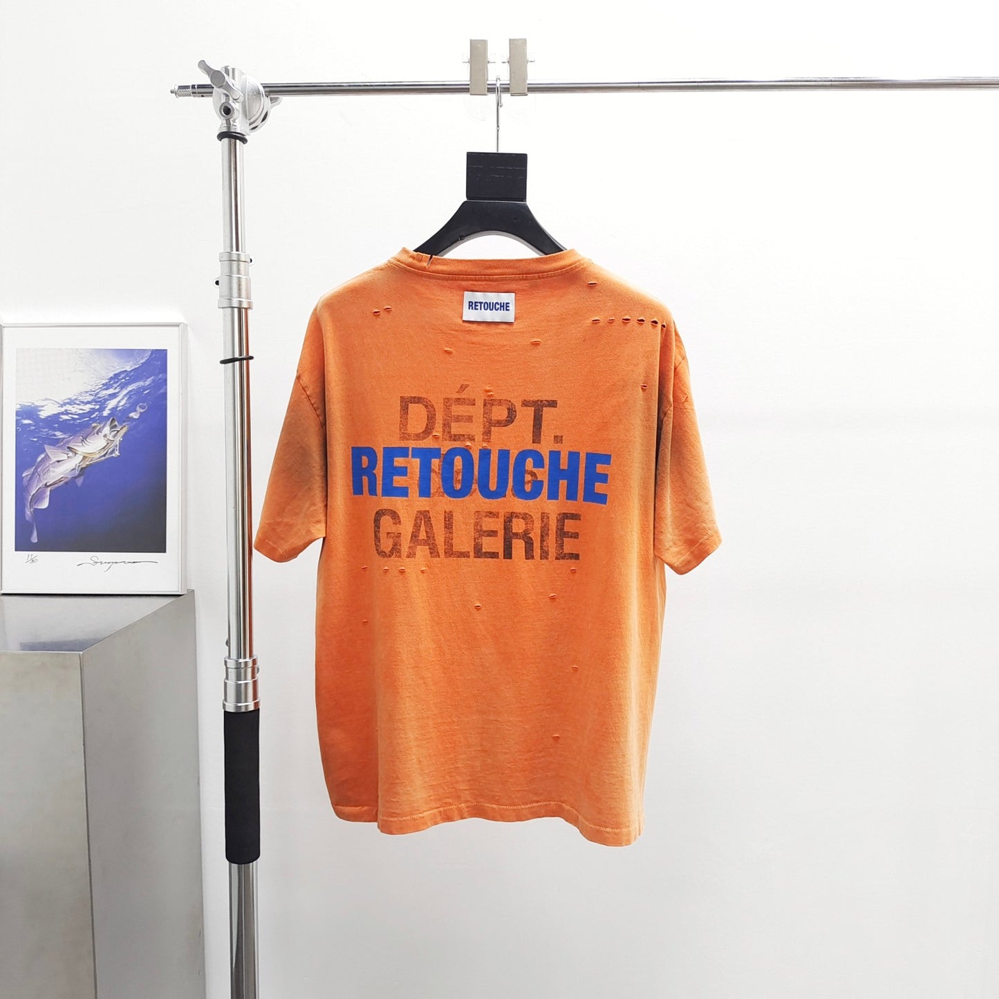 Gallery Dept. RETOUCHE DAMAGED FRENCH TEE