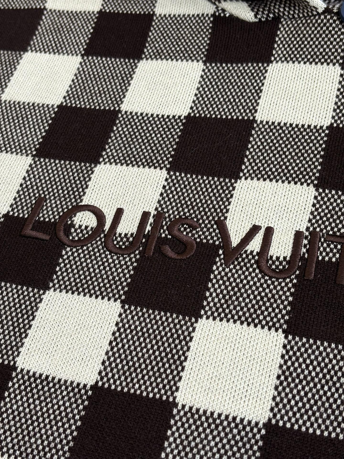 LV Damier Jacquard Hoodie 1AJRKB