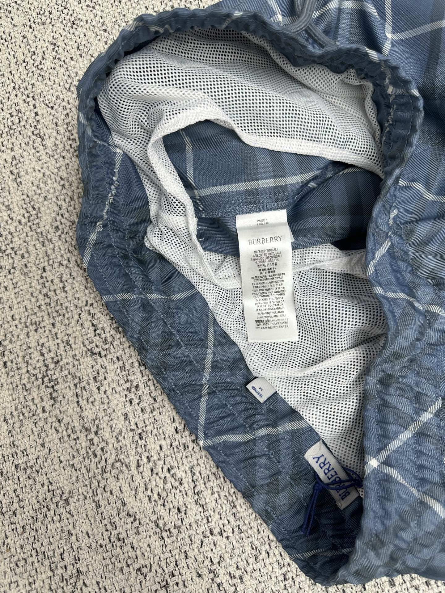 Burberry Check Swim Shorts