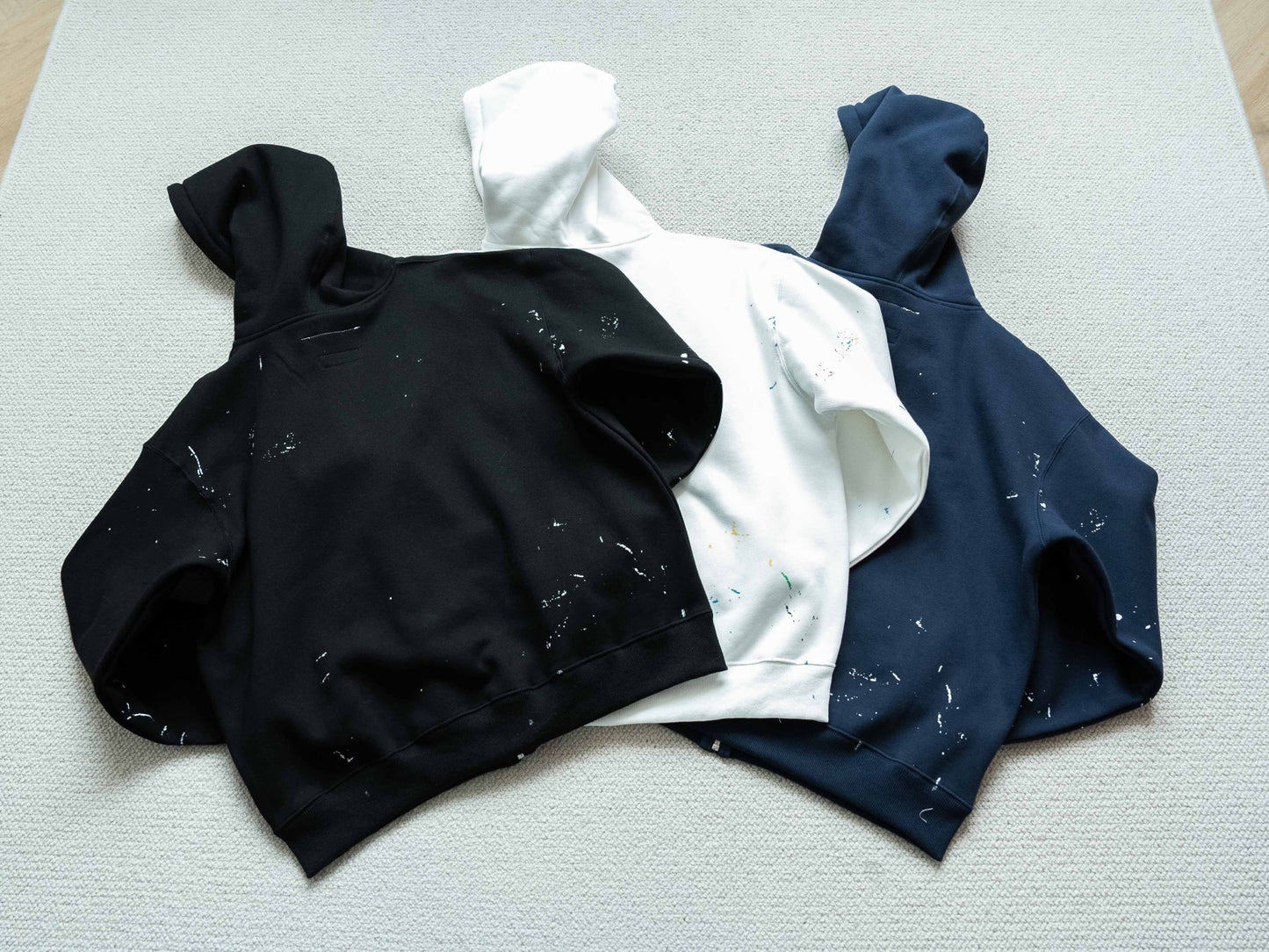 SUP MM6 Maison Margiela Box Logo Zip Up Hooded Sweatshirt