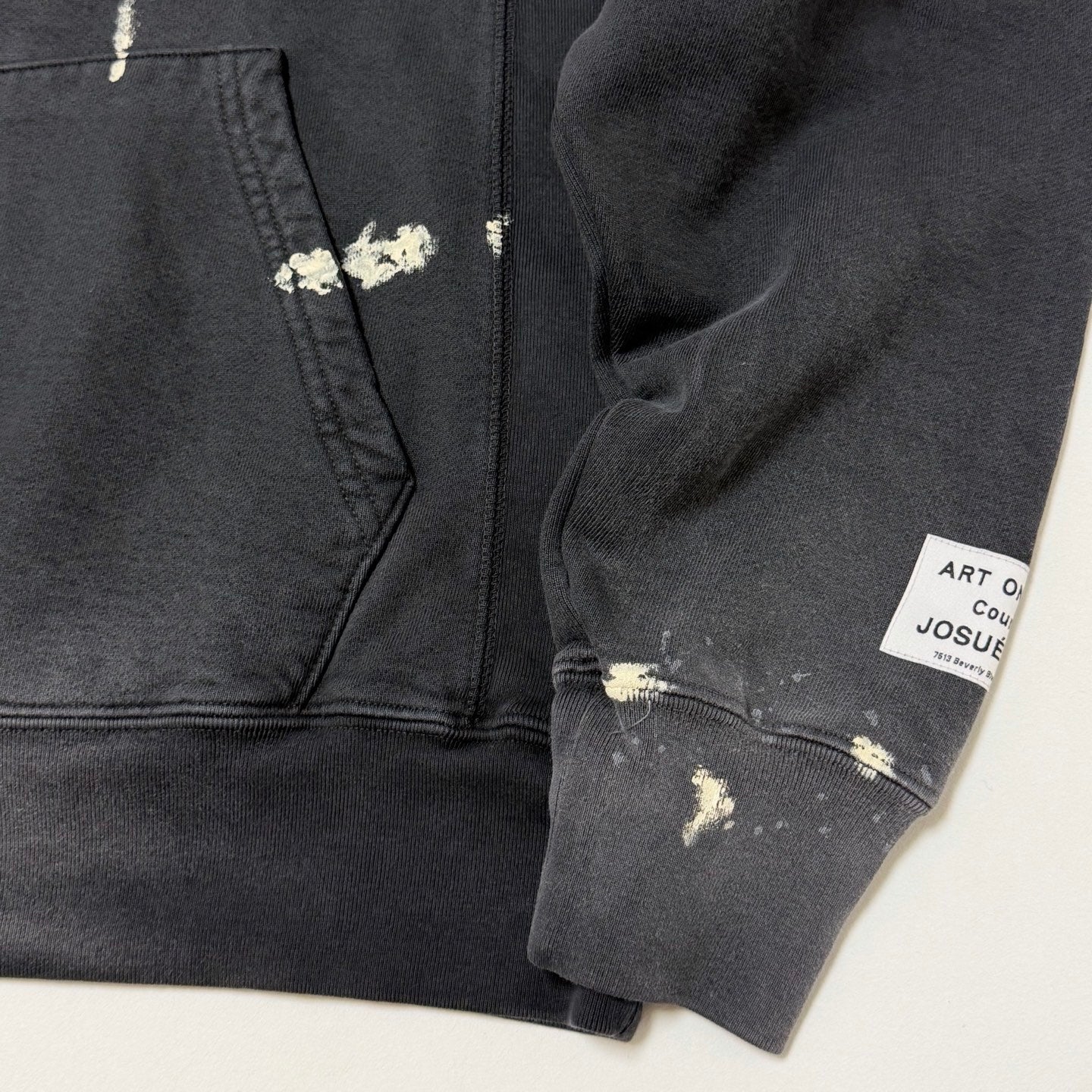 Gallery Dept. GD PAINT LOGO HOODIE VINATGE BLACK