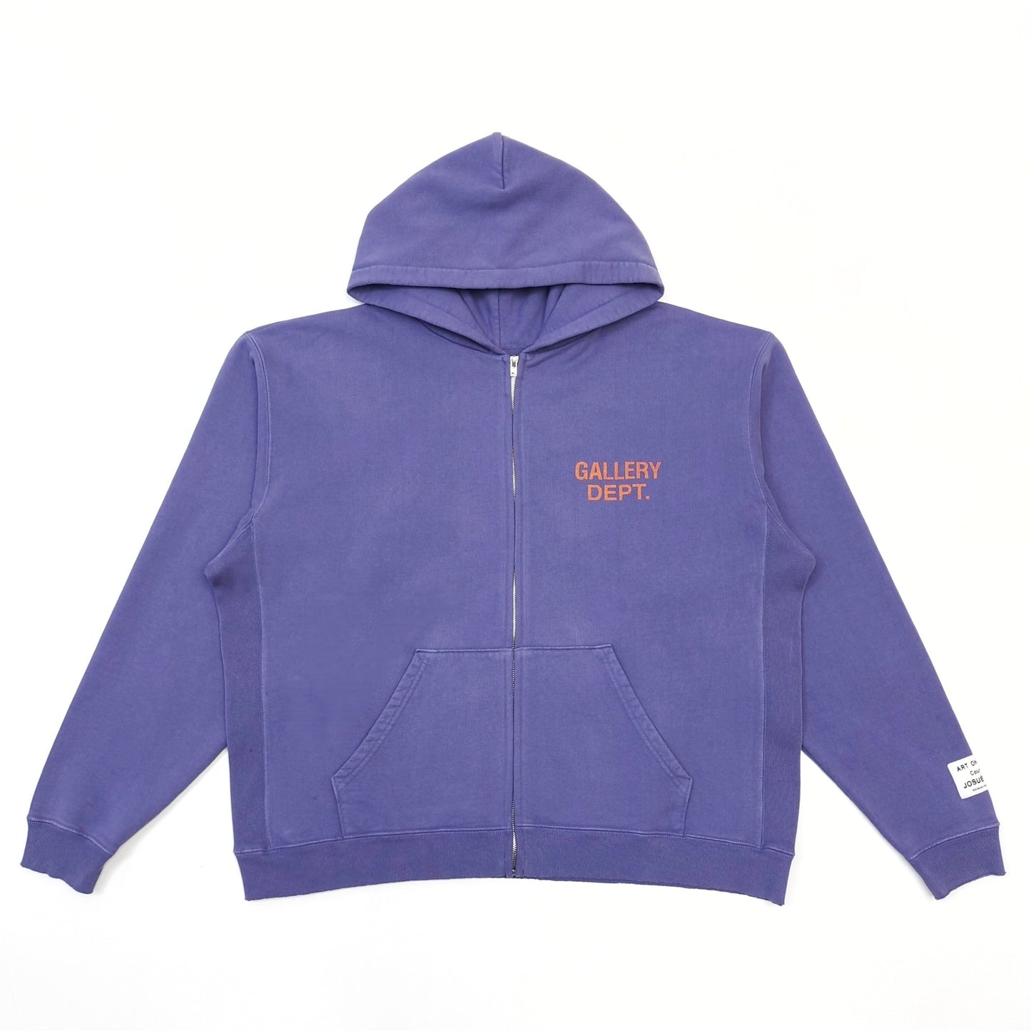 Gallery Dept. 90'S FULL ZIP HOODIE washed violet