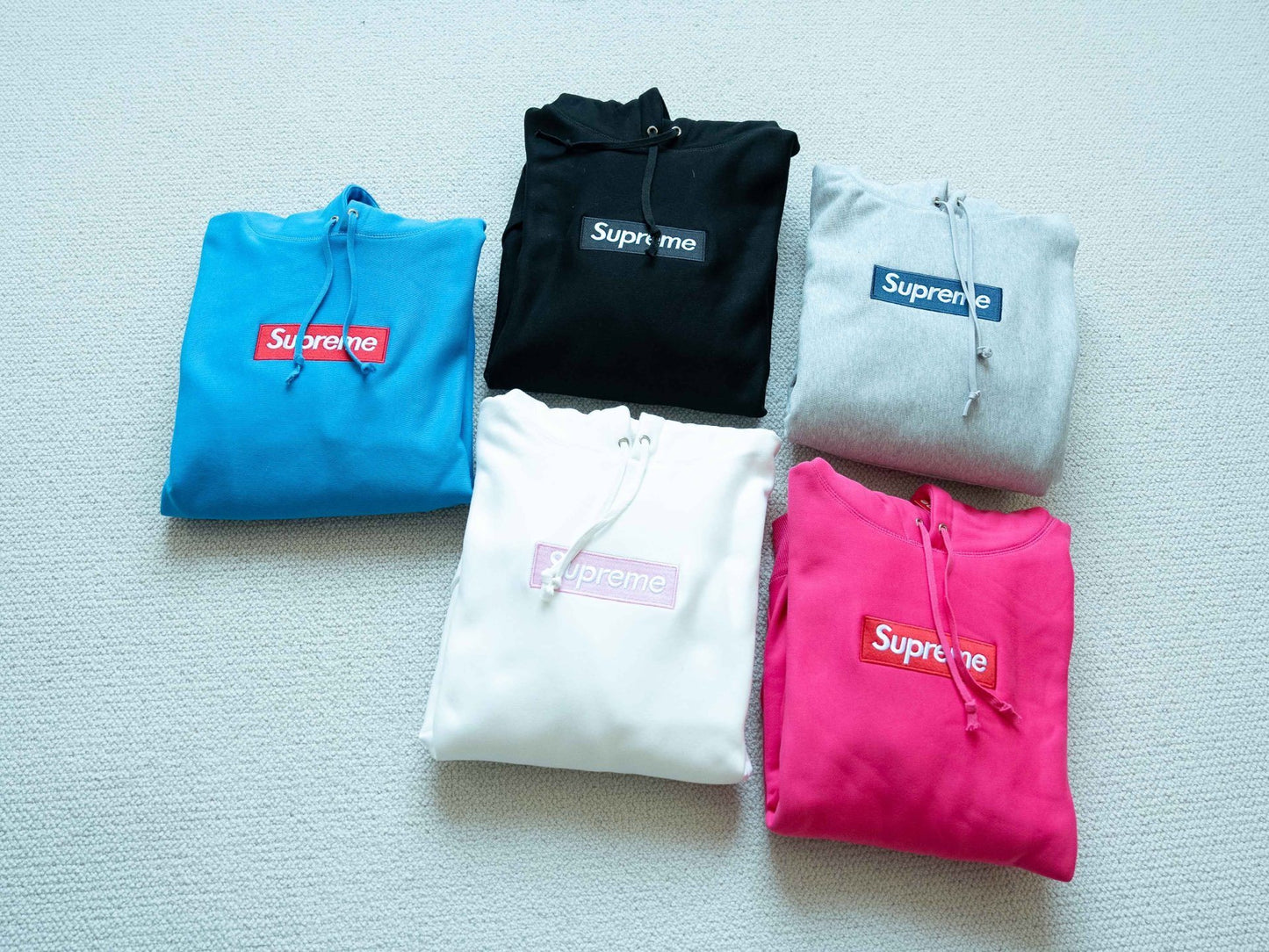 SUP Box logo hooded sweatshirt